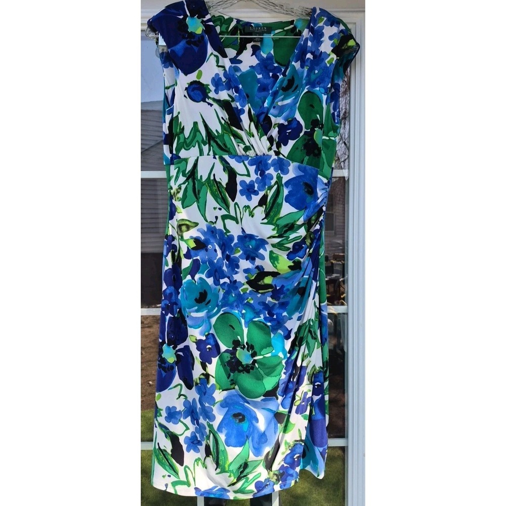 Lauren Ralph‎ Lauren Women's Floral Bodycon Dress Size 12